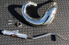 Yamaha Blaster Vito s Performance Fat Bastard Exhaust Pipe   Silencer Chrome