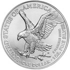 2026  1 American Silver Eagle Coin 1 Oz  999 Fine Silver Bu