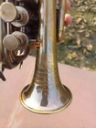 Antique Brass Shinny Finish Pocket Decorative Trumpet With Mouthpiece Gift