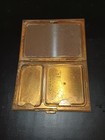 Vtg Rex Fifth Avenue Make Up Compact Case With Mirror And Gold Tone 