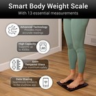 Smart Bathroom Scale Body Weight 400lbs Digital Scale W  Bmi Body Fat Muscle
