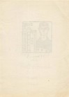 Vtg Art Ex-libris Bookplate Artist Y1279