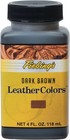 Fiebing s Leathercolors Leather Dye 4 Oz Dark Brown Leather Color