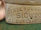 Antique Dixie Foundry Wood Burning Stove Door Cast Iron 1800s Bigwood Model