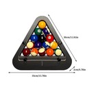 Billiard Rack Adjustable Holder Precision-engineered Billiard Rack Presents