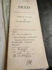 Antique Deeds And Miscellaneous Related Items  lot 