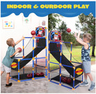 Arcade Basketball Game Set For Kids 3   12 With 4 Balls   Pump     Indoor outdoor