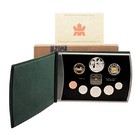 Canada Proof 8 Coin Set Royal Canadian Mint Rcm 2002 Proof Coa
