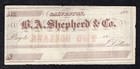 1862  2 Two Dollars The County Of Matagorda Texas Obsolete Scrip Note Unc