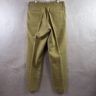 Vintage Us Army Pants Mens 33x33 Mustard Wool Serge Wwii 1941 Dated Trouser