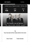 No Doubt 1 Ticket Las Vegas May 21st