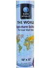 Rand Mcnally Signature Edition World 50x32  Wall Map - Paper Rolled