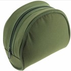Fishing Reel Case Padded X3 Medium Green Deluxe Coarse Carp Pike Sea Fishing