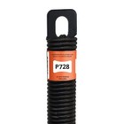 P728 28 In  Plug-end Extension Spring  0 177 In  No  7 Wire 
