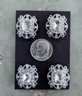 4 Piece Set Victorian Magnet Pins  Saddle Seat  Hunt Seat  Western  Show Hack 