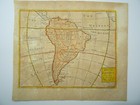 Antique Map Of South America By John Senex 1737