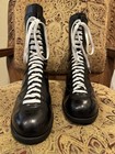 Hyde Lytle Member Marsi Mens Black Capped Toe Roller Skate Boots Very Rare Sz 13