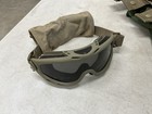 Usgi Wiley X Spear Goggles With Cover Smoke Lens Coyote Color