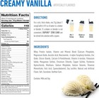 100  Pure Whey Isolate Protein Powder Zero Carb Lactose Free Creamy Vanilla 1 Lb