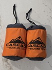 Cascade Mountain Tech Inflatable Sleeping 2 Pillows Orange