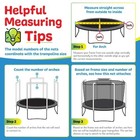 Machrus Upper Bounce Trampoline Net - Trampoline Safety Net Fits 12 Ft Round