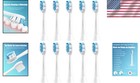 Advanced Whitening Brush Heads For Philips Sonicare  10 Pack - Gentle On Gums