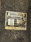 Thordarson Ci-75-18 High Voltage Transformer 7500v For Parts Untested As Is