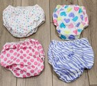 Gerber Waterproof Diaper Covers Lot Of 4 Size 12   18m Peva Training Pants Girls