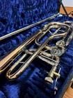 Latzsch Sl-570 Bass Trombone Model Cieslik Mint W  Hard Case   Jk Mouthpiece