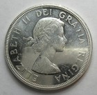 1964 Canada Silver Dollar Coin 80    1216c 