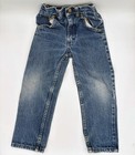 Vintage Osh Kosh B gosh Children s Jeans Size 4s Elastic Waistband Snap 1980s