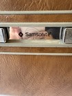 Vintage Sansonite Brown Train Case With Mirror