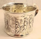 Great Gorham Sterling Figural Childrens Large Baby Cup