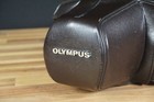 Olympus Brown Ever-ready Leather Camera Case Excellent Vintage Condition