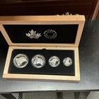 Royal Canadian Mint 2015 Silver  1 Coin Set 0 9999 Fine In Wood Box