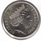 2017 Australia Brilliant Uncirculated 10 Cent Qeii   Lyrebird Coin 
