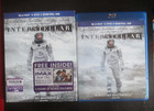 Interstellar Blu-ray dvd  W  70mm Imax Film Cell Of Space Station Baseball Game