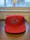 New Era Cleveland Indians Wool Pro Model Fitted Hat Vintage Rare 7 1 2 Fitted