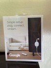 Google Chromecast With Google Tv 4k Hdr Streaming Stick   Voice Search - Snow