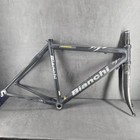 Vintage Bianchi Xl Carbon Reparto Corse Frameset     Made In Italy     53cm  3d