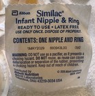 Similac Infant Nipples   Rings 24ct Ready To Use Latex Free Exp 2029