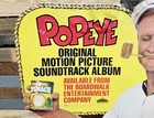1980  popeye  Robin Williams Rare 4 5 Ft Record Store Soundtrack Standee Display