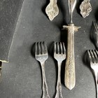 28 Pc Mixed Vintage Silverplate Flatware Lot Rogers Oneida International  r147