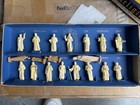 Vintage Louis Marx The Apostles Religious Statuettes Figure 1960s