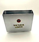 Bacardi Limon Rum Plastic Bar Caddy Napkin   Straw Holder - New In Box