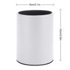 Custom Pen Holder Add Your Own Photo Text Logo Name Personalized Round Pen Cu   