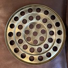 3 Communion Trays  2 Revell Ware 1 Remembrance Ware Gold-tone Brass