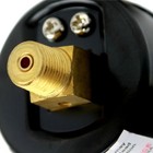 1 8  Npt 0-160 Psi Air Pressure Gauge Center Back Mount With 1 5  Face Diameter