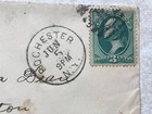 Envelope Postal Cover Rochester New York Ny Se110 Cancel Stamp