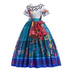 Mirabel Kid Costume Encanto Madrigal Cosplay Halloween Latino Toddler Girl Dress